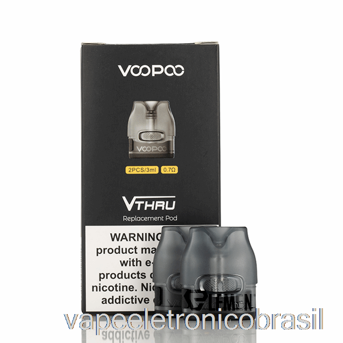 Vape Vaporesso Voopoo V.thru Pro Pods De Substituição 0.7ohm Mesh Coil Pod